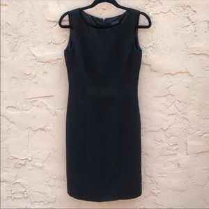 Tahari ASL Black Sheath Dress